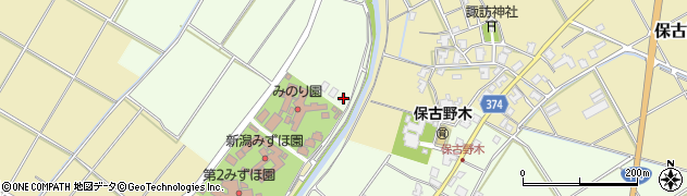 新潟県新潟市西区藤野木27周辺の地図