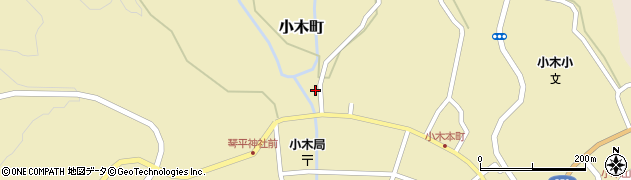 新潟県佐渡市小木町577周辺の地図