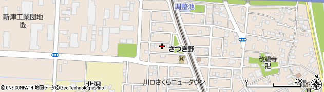新潟県新潟市秋葉区川口2154周辺の地図