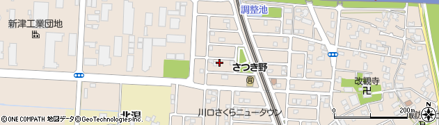 新潟県新潟市秋葉区川口2153周辺の地図