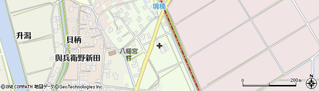 新潟県新潟市西蒲区貝柄新田651周辺の地図