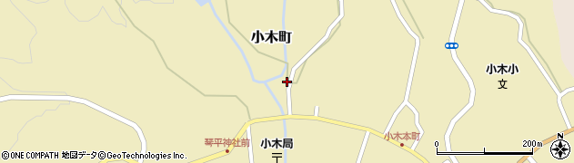 新潟県佐渡市小木町588周辺の地図