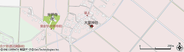 里農民研修センター周辺の地図