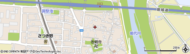 新潟県新潟市秋葉区川口214周辺の地図