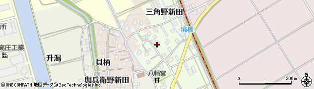 新潟県新潟市西蒲区貝柄新田334周辺の地図