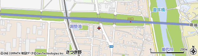 新潟県新潟市秋葉区川口593周辺の地図