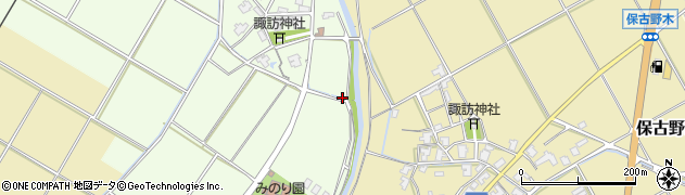 新潟県新潟市西区藤野木26周辺の地図