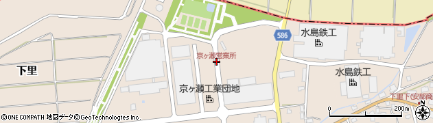京ヶ瀬営業所周辺の地図