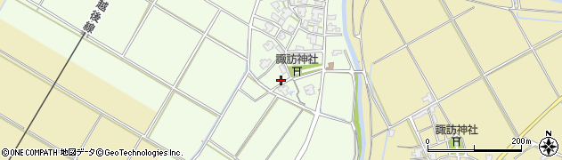 新潟県新潟市西区藤野木218周辺の地図