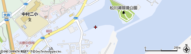 福島県相馬市尾浜周辺の地図