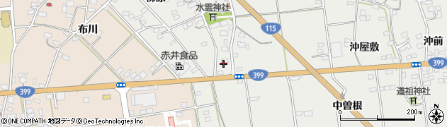 福島県伊達市伏黒（上宮本）周辺の地図