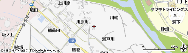 福島県福島市飯坂町瀬戸川28周辺の地図