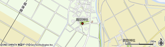 新潟県新潟市西区藤野木210周辺の地図