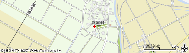 新潟県新潟市西区藤野木216周辺の地図