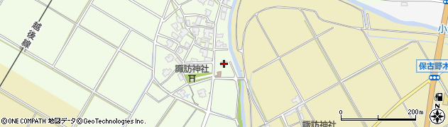 新潟県新潟市西区藤野木18周辺の地図