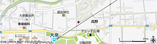 福島県伊達市保原町みずほ14周辺の地図