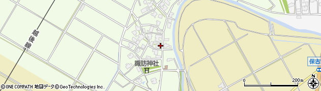 新潟県新潟市西区藤野木278周辺の地図