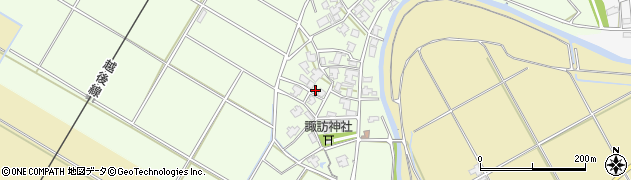 新潟県新潟市西区藤野木269周辺の地図