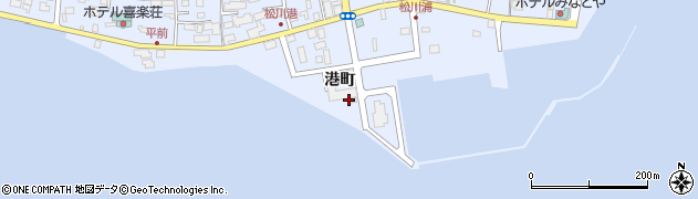 磐梯マリーン松川浦マリーナ周辺の地図