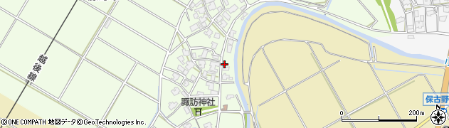 新潟県新潟市西区藤野木13周辺の地図