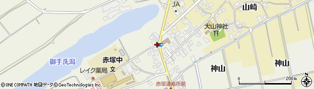 赤塚周辺の地図