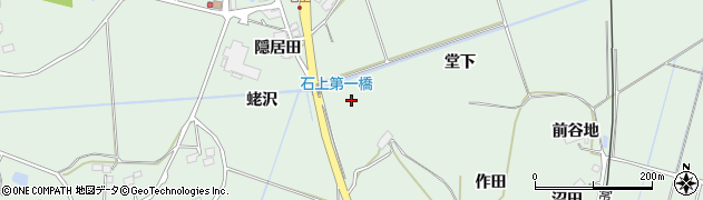 福島県相馬市石上（堂下）周辺の地図