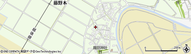 新潟県新潟市西区藤野木261周辺の地図