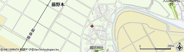 新潟県新潟市西区藤野木260周辺の地図