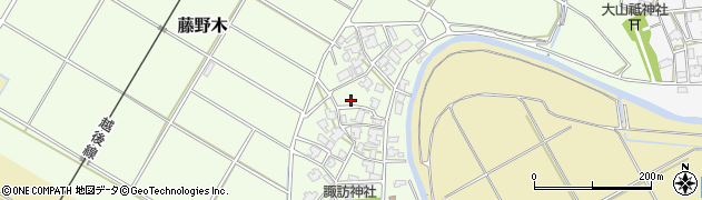 新潟県新潟市西区藤野木288周辺の地図