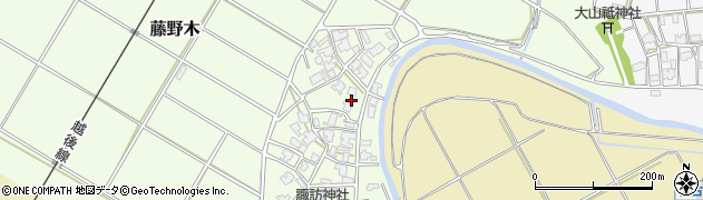 新潟県新潟市西区藤野木287周辺の地図