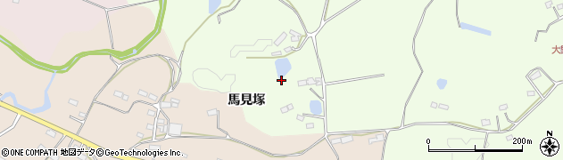 福島県相馬市大坪（馬見塚）周辺の地図