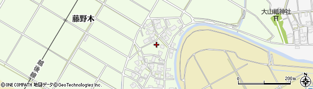 新潟県新潟市西区藤野木289周辺の地図