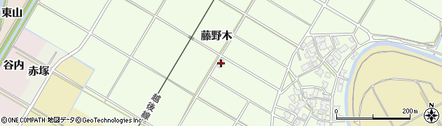 新潟県新潟市西区藤野木562周辺の地図