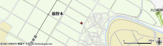 新潟県新潟市西区藤野木530周辺の地図