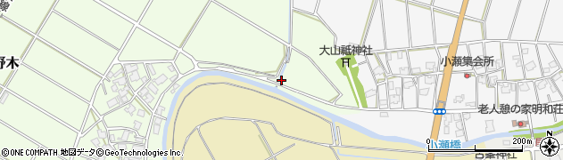 新潟県新潟市西区藤野木312周辺の地図