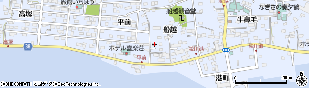 福島県相馬市尾浜船越70周辺の地図