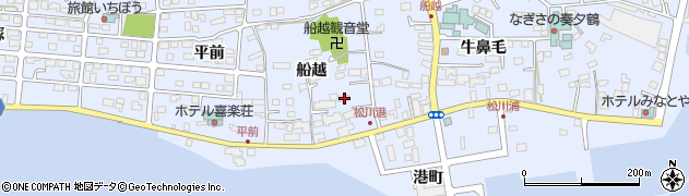 福島県相馬市尾浜船越143周辺の地図