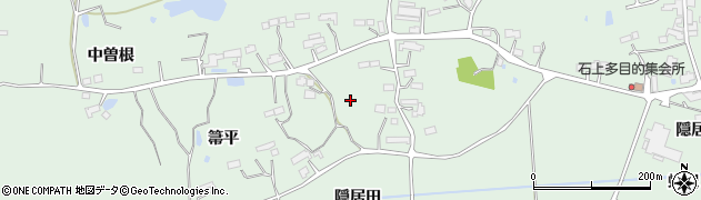 福島県相馬市石上（箒平）周辺の地図