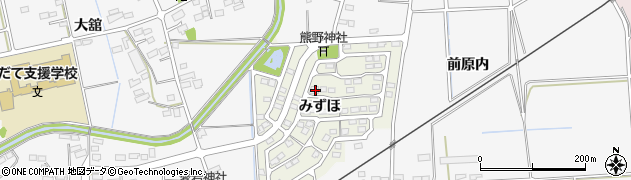 福島県伊達市保原町みずほ3-15周辺の地図