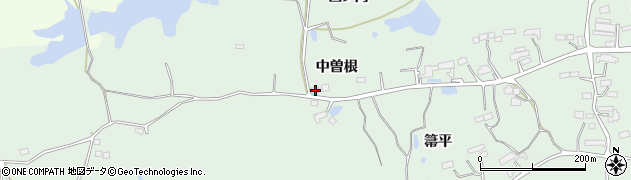福島県相馬市石上中曽根87周辺の地図