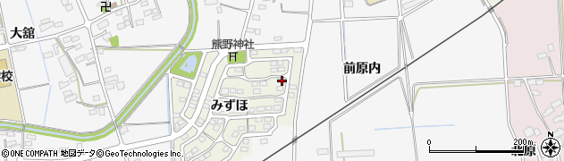 福島県伊達市保原町みずほ3-8周辺の地図
