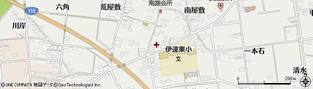 福島県伊達市伏黒南屋敷20周辺の地図