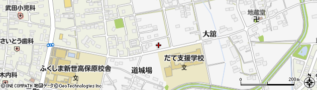 福島県伊達市保原町大泉道城場49周辺の地図