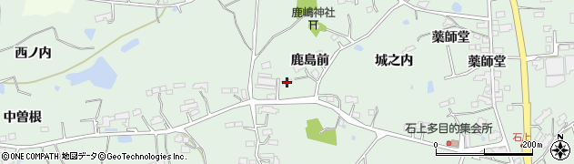 福島県相馬市石上鹿島前56周辺の地図
