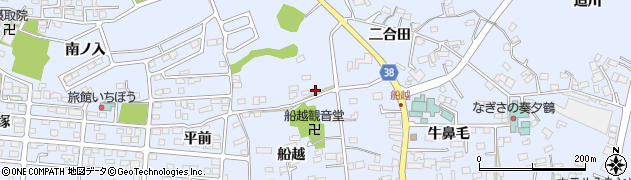 福島県相馬市尾浜二合田185周辺の地図