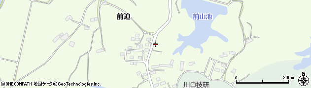 福島県相馬市大坪（前田）周辺の地図
