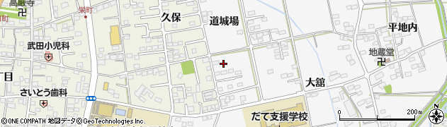 福島県伊達市保原町大泉道城場36周辺の地図