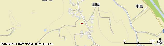 福島県伊達市梁川町大関（里クキ）周辺の地図