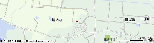 福島県相馬市石上（西ノ内）周辺の地図