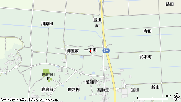 〒976-0006 福島県相馬市石上の地図
